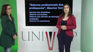 Didática para o Ensino de Matemática - Aula 02 -  Os saberes dos Professores