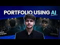 I Built a Full Portfolio Website Using AI Antigravity Vercel in Minutes