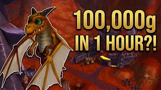 Insane RNG 100 000g in 1 Hour Midnight Goldfarm