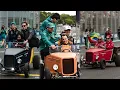 Download Lagu Max Verstappen racing in tiny cars with George Russell \u0026 more F1 Drivers chilling together 
