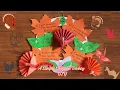 How to Create a Simple Origami Turkey Thanksgiving Decor Origami DIY