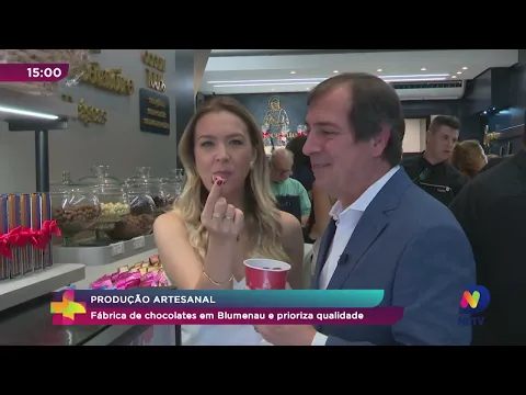 Chocolates e experiência: nova loja em Blumenau proporciona harmonizações