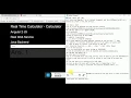 Real Time Calculator - Angular 2 JS Framwork Java EE Backend Rest Web API