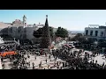 Christmas celebrations occur in Bethlehem