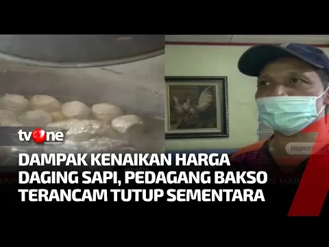 Pedagang Daging Mogok, Para Penjual Bakso Terancam Tutup Sementara