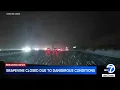 Parts of Grapevine closed due to hazardous road conditions as storm brings snow heavy rain to SoCal