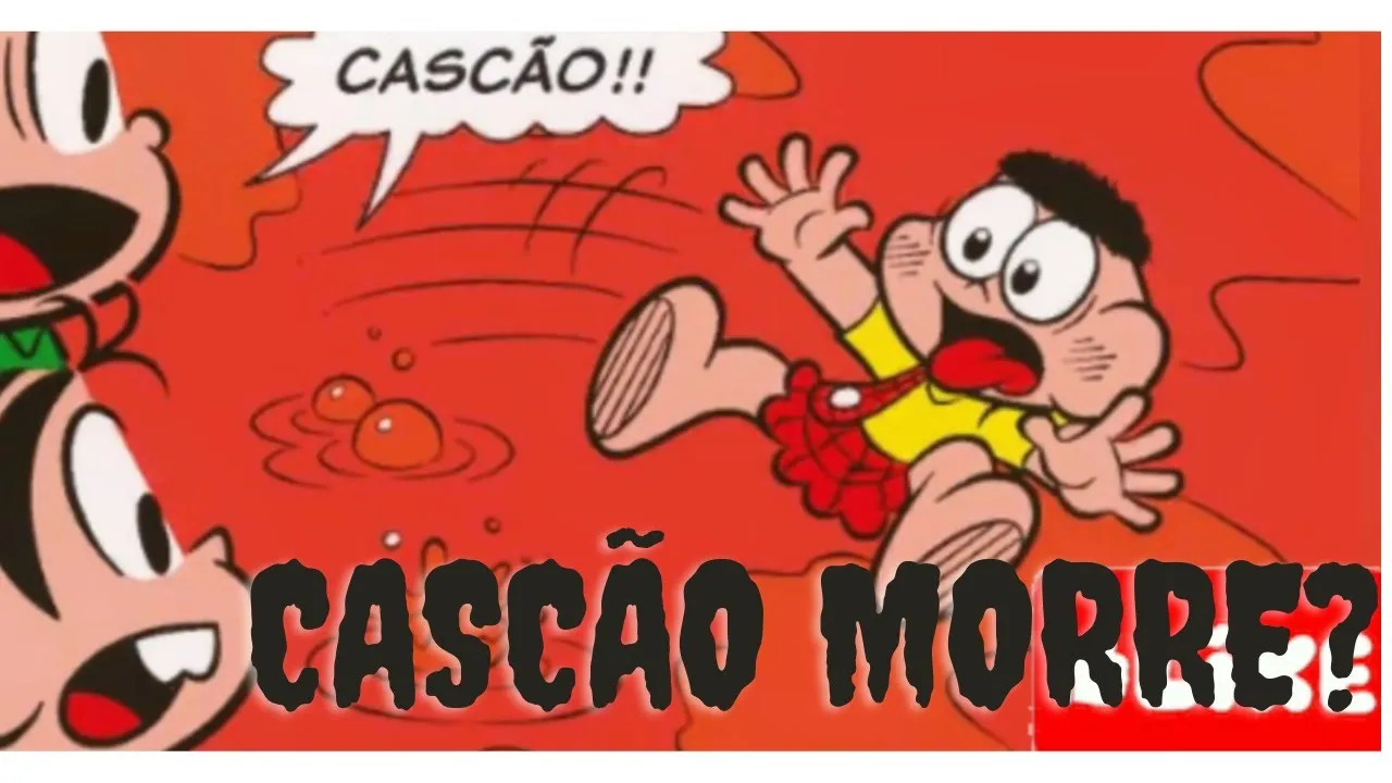 O Chão é lava /Quadrinhos da turminha do Caio