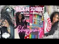 BACK TO SCHOOL SUPPLIES SHOPPING HAUL senior year PrincessXOXO
