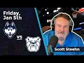 Free NCAAB Betting Pick UCONN vs Butler 2024 Scott Steehn
