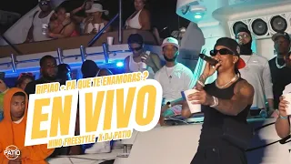 Nino Freestyle X Dj Patio En Vivo - RIPIAO + Pa que te enamoras? EN VIVO