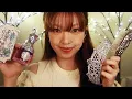 Lagu ASMR | Giving You a Winter Princess Pamper ❄️✨ (hair brushing, makeup application, layered sounds)