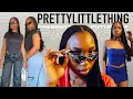 spring pretty little thing try on haul 2023 cargos micro mini skirts more PLT HAUL DR PHILIPA