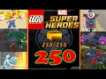 LEGO Marvel Super Heroes - All 250 GOLD Bricks