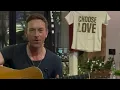 Chris Martin from the band @coldplay at @chooselove store 245 Regent st. In London. 