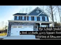 Lehigh Model by Ryan Homes at Independent Hill Manassas Virginia
