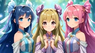 Three fairies🫶🏻💃🏼 #fairy#story#princess#cartoon#kids#magic#viral
