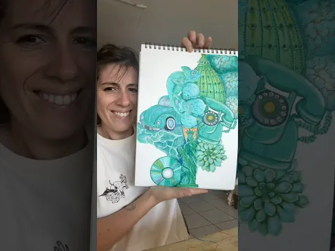 Agüita 🩵 / hoja turquesa