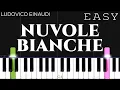 Download Lagu Ludovico Einaudi - Nuvole Bianche | EASY Piano Tutorial