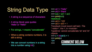 python strings part 1