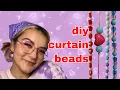 DIY Valentine s Day Decorations diy bead curtains craft with me