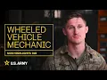 MOS Highlights Wheeled Vehicle Mechanic U S Army