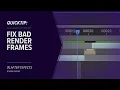 Fix Bad Render Frames Using Interpolation After Effects Quicktip