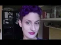 pin curls on an undercut shaved pixie