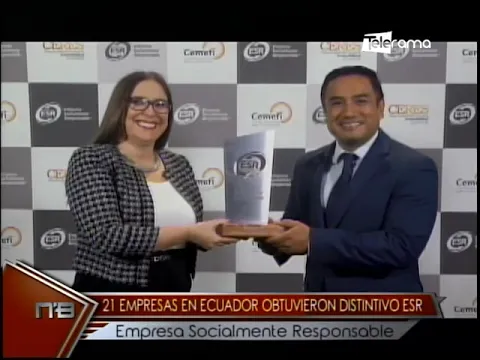 21 empresas en Ecuador obtuvieron distintivo ESR empresa socialmente responsable