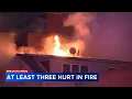 2 firefighters among 3 injured in West Side apartment fire CFD