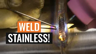 how to tig weld stainless steel tips tricks pulse and machine setup