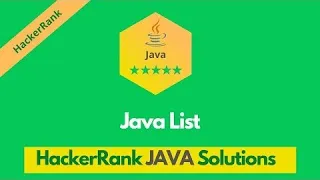 HackerRank Java List problem solution in Java Java problems solutions Programmingoneonone