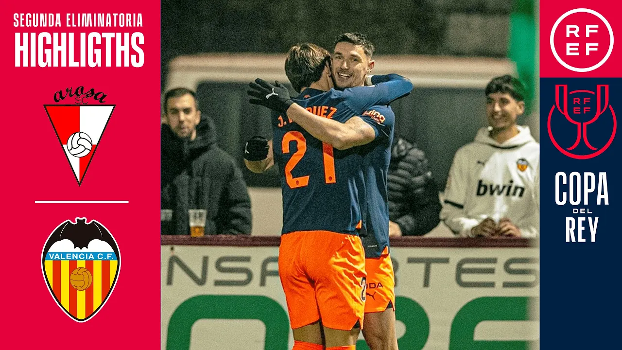 Resumen | Copa del Rey | Arosa SC 0-1 Valencia CF ...