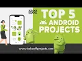 Top 5 Android Projects Cloud Computing Mobile Computing Android Application Machine Learning
