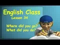 Learn Beginning English Lesson 34 revised