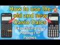 Express as a product of Prime Factors on Casio Calculator FX-83GT X FX-83GT CW FX-85GT Wide