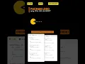 PACMAN LOGO LOADER using html css Javascript