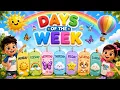 Let s learn the Days of the Week for Kids