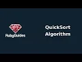 Ruby Quick Sort Implementation