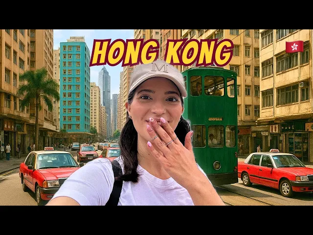 My First Time in Hong Kong 🇭🇰 (Not what I expected!)