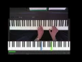 Nils Frahm, Because this must be, piano tutorial