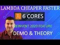 AWS Reinvent 2020 Lambda Change - Cheaper and Faster How Many Cores in Your Lambda Demo