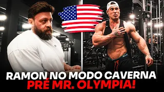 RAMON E PACHO NO TREINO DE PEITO MODO CAVEIRA NOS EUA! 3 SEMANAS PARA O MR. OLYMPIA