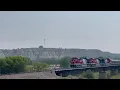 Presidential train approaches Medora