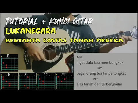 Download MP3 KUNCI GITAR LUKANEGARA - bertahta diatas tanah mereka