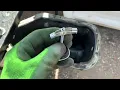 how to remove universal wingnut oil drain plug for stripped oil pan treads