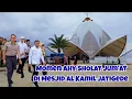 Download Lagu AHY Sholat Jum'at Di Mesjid Al Kamil Jatigede Pengunjung Berasa Jumpa Fans Antri foto Bareng