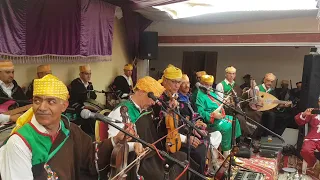 ألمع نجوم العيطة الجبلية محمد الكوشي و بوعلام الصنهاجي وعزيز الوزاني في حفل زفاف وزان 