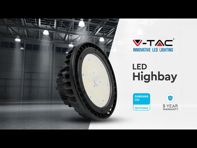 500W (60000Lm) LED laovalgusti, IP65, V-TAC SAMSUNG, 5 aasta garantii, 4000K neutraalne valge
