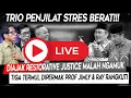 Lagu Stres Berat❗Diajak Restorative Justice Malah Ngamuk, Tiga Termul Dipermak' Prof Jimly \u0026 Ray Rangkuti