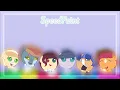 MLP Next Gen Mane Six Babies Speedpaint Base Edit